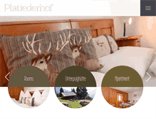 Tablet Screenshot of platiederhof.com